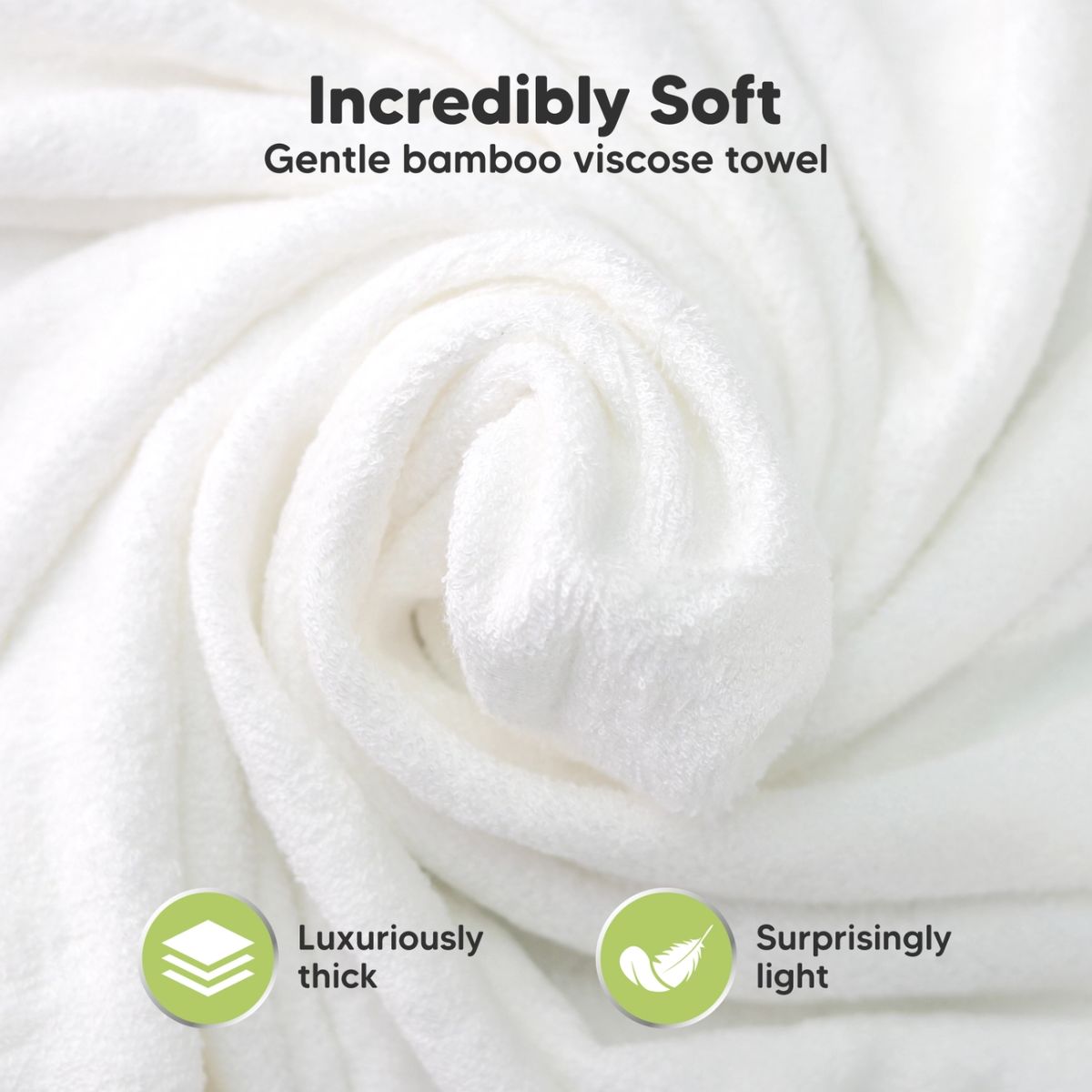 Toalha de Banho Infantil Com Capuz Keababies Cuddle Baby Bunny - Regular - Ultra Soft and Highly Absorbent