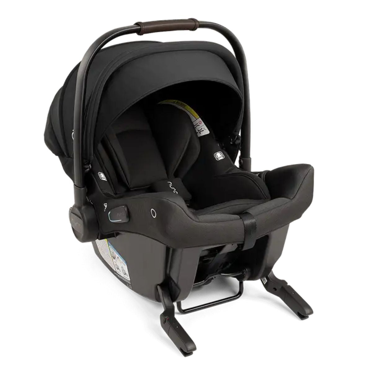 Nuna TRVL LX + PIPA urbn Travel System - Caviar/Chocolate - Advanced Safety with Premium Comfort